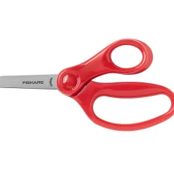 Fiskars 5" Kids' Scissors, Blunt Tip, Assorted Colors, 3/Pack (1067042CT)