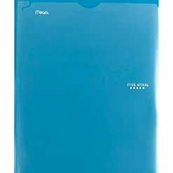 Five Star Pocket and Prong 3-Hole Punched 2-Pocket Folders, Assorted Colors (34136)