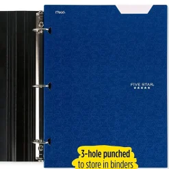 Five Star 4-Pocket Laminated Folder, Assorted Colors (33106)