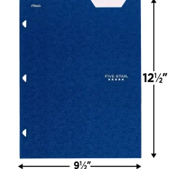Five Star 4-Pocket Laminated Folder, Assorted Colors (33106)