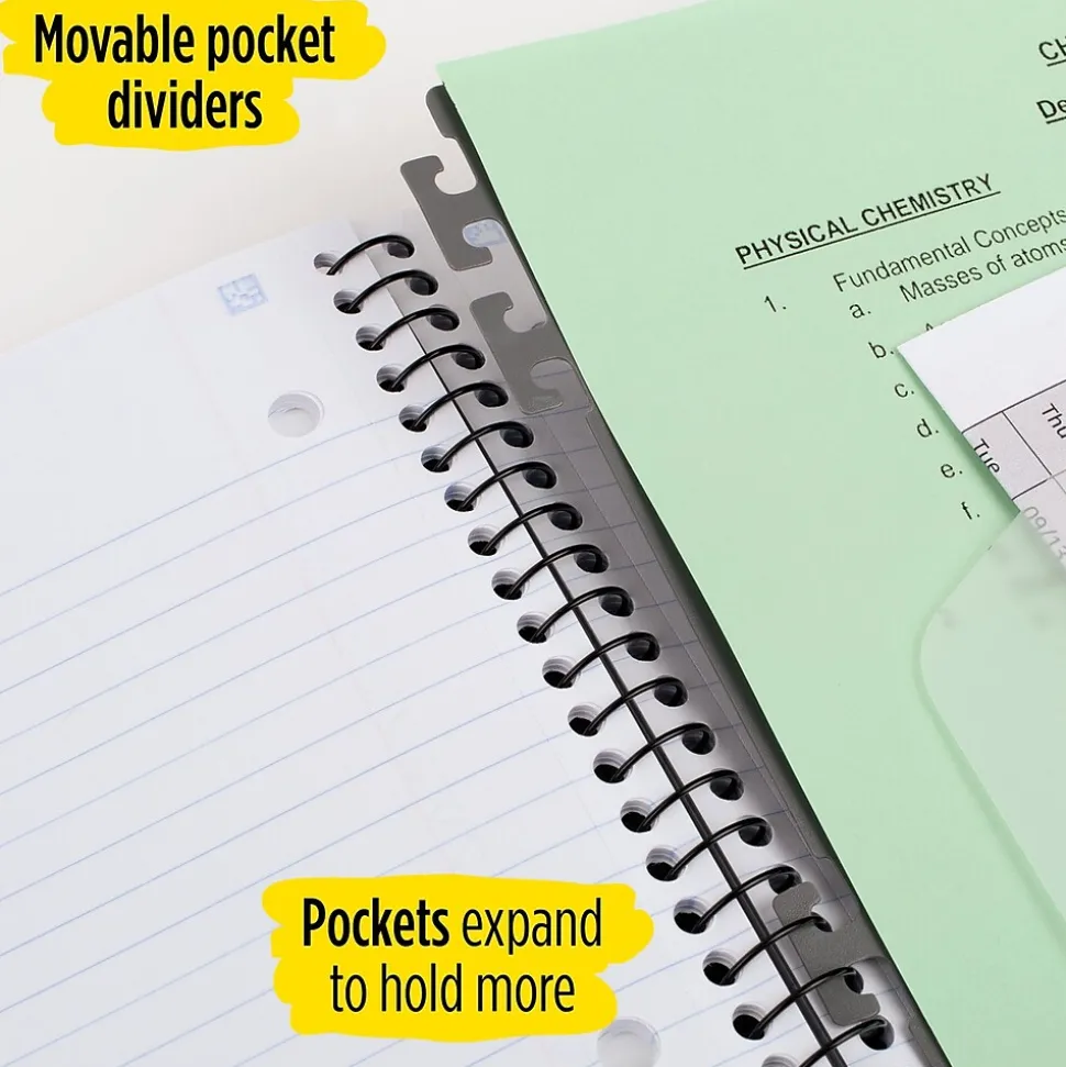 Five Star 1-Subject Notebooks, 8.5" x 11", College Ruled, 100 Sheets (06322)