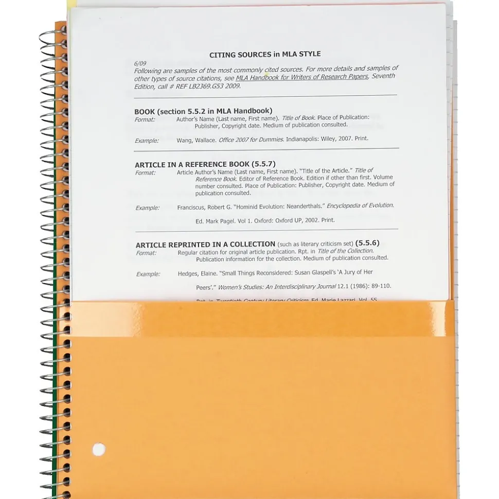 Five Star 1-Subject Notebook, 8.5" x 11", College Ruled, 100 Sheets, Black (72057)