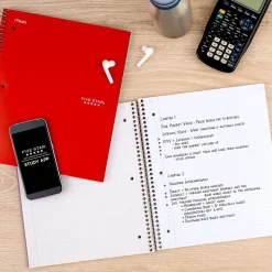 Five Star 5-Subject Subject Notebooks, 8.5