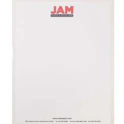 JAM Paper® Heavyweight Plastic Sleeves, 9" x 12", Clear, 12/Pack (2226316988)