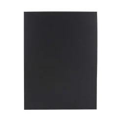 JAM Paper 2-Pocket Textured Linen Business Folders, Black, 25/Pack (386LBLA)