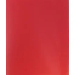 JAM Paper POP 2-Pocket Plastic Presentation Folder, Red, 6/Pack (382EREDD)