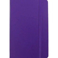 JAM Paper Professional Notebooks, 4" x 6", Wide Ruled, 70 Sheets, Purple (340528851)