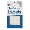 Maco Multi-Purpose Handwrite Labels, Round, 5/16" Dia., Pack Of 1000, 6/Pack (6PK-MR-505)