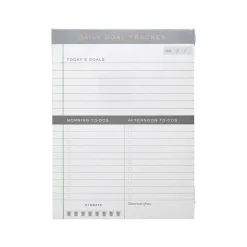 Martha Stewart Daily Goals Tracker Pad (MS101S)