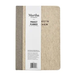 Martha Stewart Linen Project Planner Journal (MS101L)