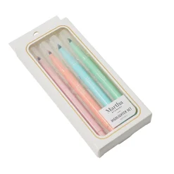 Martha Stewart Stick Highlighters, Fine Tip, Assorted Colors, 4/Pack (MS108K)