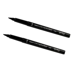 Marvy Uchida Calligraphy Pen Set, Ultra Fine, Black, 2/Pack (6504953a)
