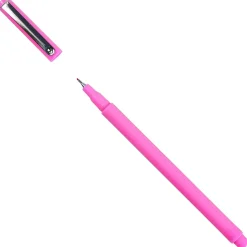 Marvy Uchida Le Pen Felt Pen, Fine Tip, Neon Pink Ink, 2/Pack (76530911A)