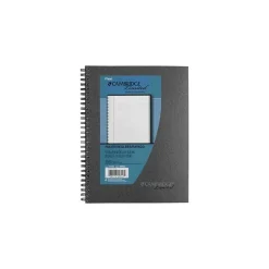 Mead Cambridge Notebook, Ruled, 9 1/2" x 7 1/2", Gray/Silver (47400)