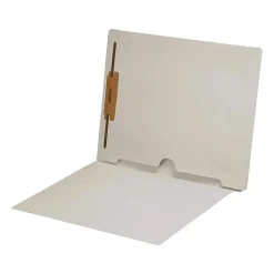 Medical Arts Press End Tab File Folder, Straight Cut, Letter-Size, White, 50/Box (S-09018-WHT)