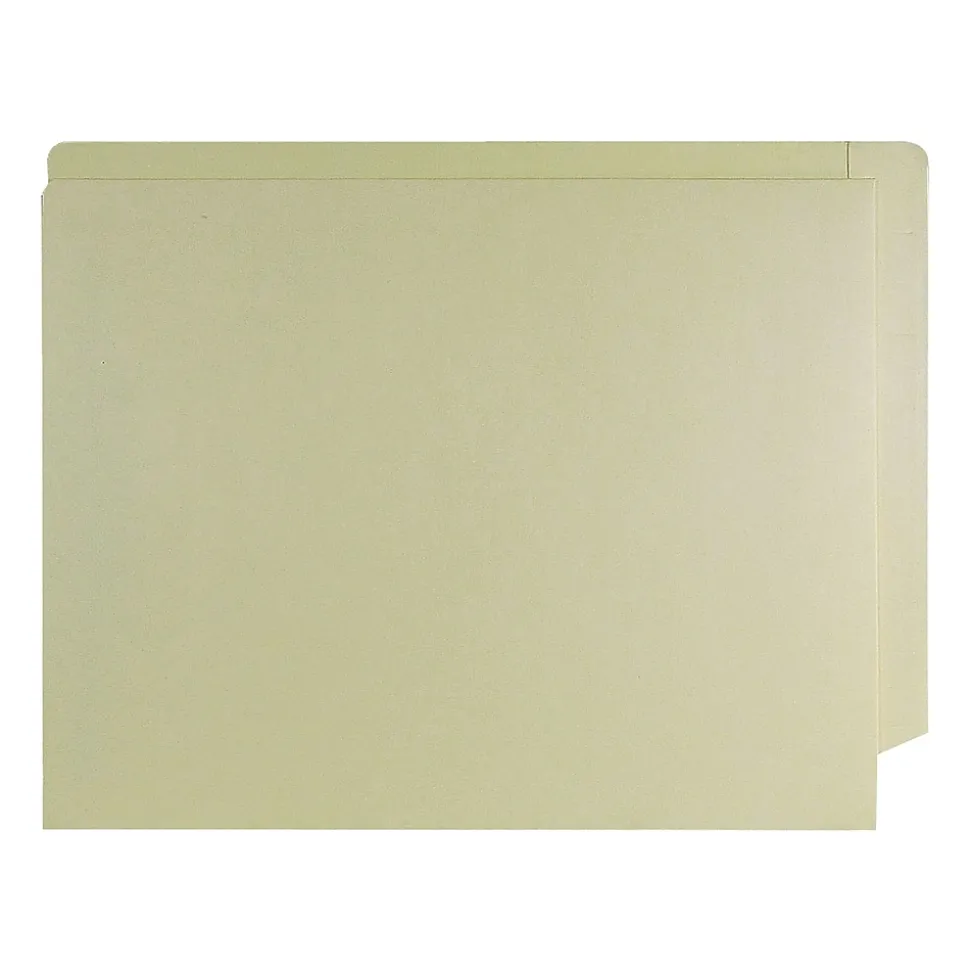 Medical Arts Press End-Tab Pocket Folders, Letter Size, Manila, 250/Box (31466B)
