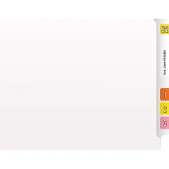 Medical Arts Press Heavy-Duty End Tab File Folder, Straight Cut, Letter-Size, White, 40/Box (S-09458-WHT)