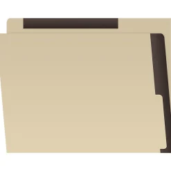 Medical Arts Press Heavy-Duty End Tab File Folder, Straight Cut, Letter-Size, Manila, 50/Box (S-09466-BLK)