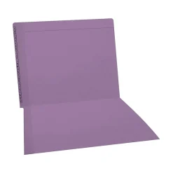 Medical Arts Press Kardex Match Reinforced End Tab File Folder, Straight Cut, Letter-Size, Lavender, 100/Box (F1170-LAV)