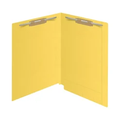 Medical Arts Press Kardex Match Reinforced End Tab File Folder, Straight Cut, Letter Size, Yellow, 50/Box (S-09484-YLW)