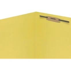 Medical Arts Press Reinforced End Tab File Folder, Straight Cut, Letter-Size, Yellow, 50/Box (S-01501-YLW)