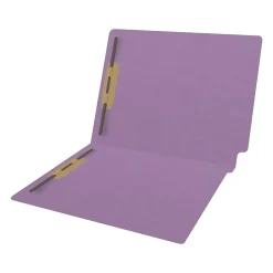 Medical Arts Press Reinforced End Tab File Folder, Straight Cut, Letter-Size, Lavender, 50/Box (S-01602-LAV)
