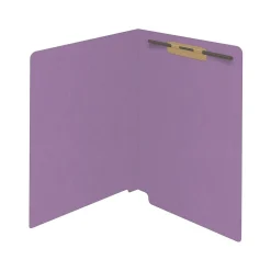 Medical Arts Press Reinforced End Tab File Folder, Straight Cut, Letter-Size, Lavender, 50/Box (S-01601-LAV)