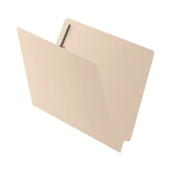 Medical Arts Press Reinforced End Tab File Folder, Straight Cut, Letter-Size, Manila, 50/Box (S-01324)