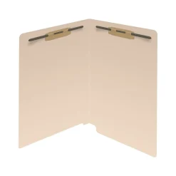 Medical Arts Press Reinforced End Tab File Folder, Straight Cut, Letter-Size, Manila, 50/Box (S-01324)