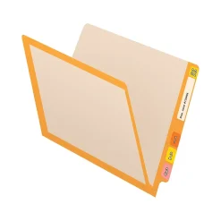 Medical Arts Press Reinforced End Tab File Folder, Straight-Cut, Letter Size, Manila/Yellow, 50/Box (S-09473-YLW)