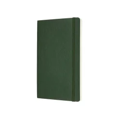 Moleskine Classic Pocket Notebook, 5" x 8.25", Wide Ruled, 120 Sheets, Green (629063)