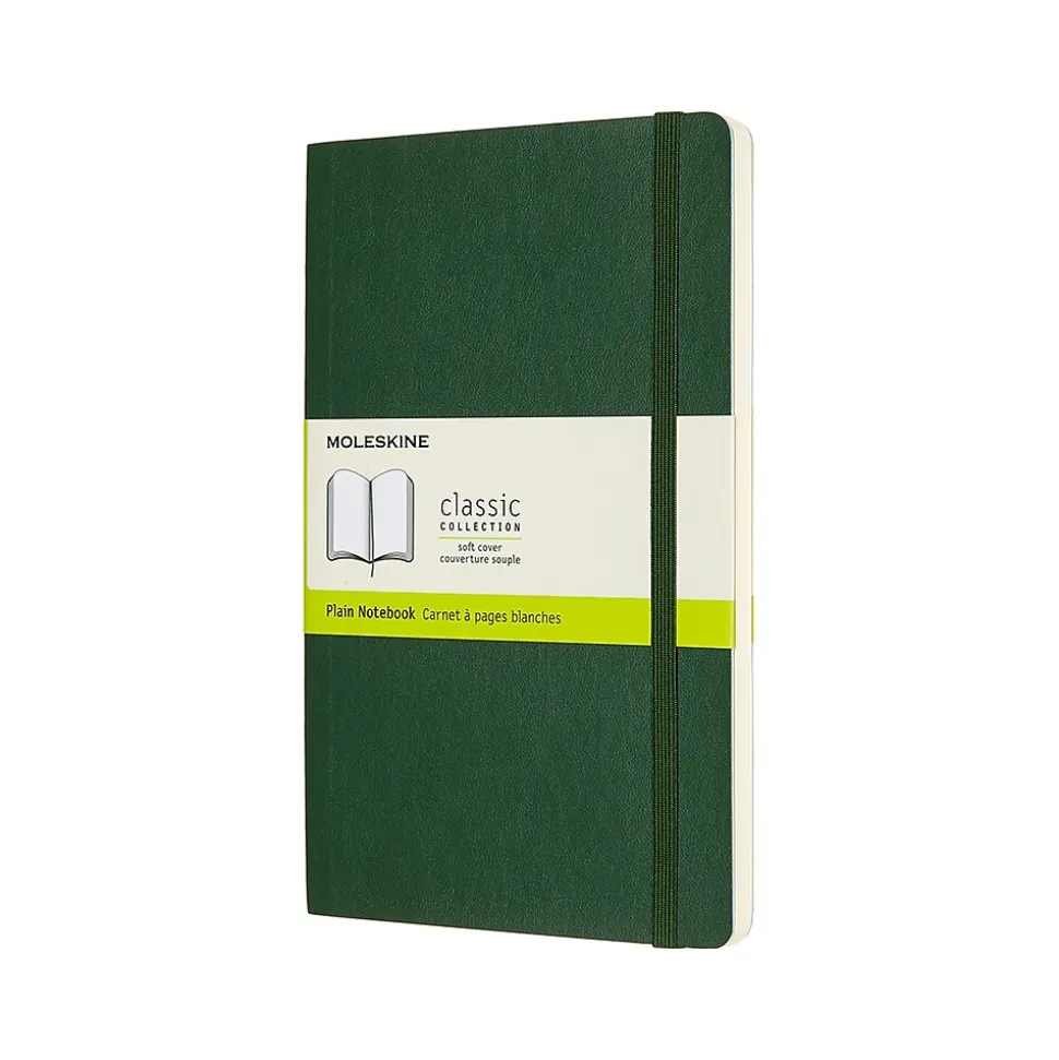 Moleskine Classic Pocket Notebook, 5" x 8.25", 96 Sheets, Green (600028)