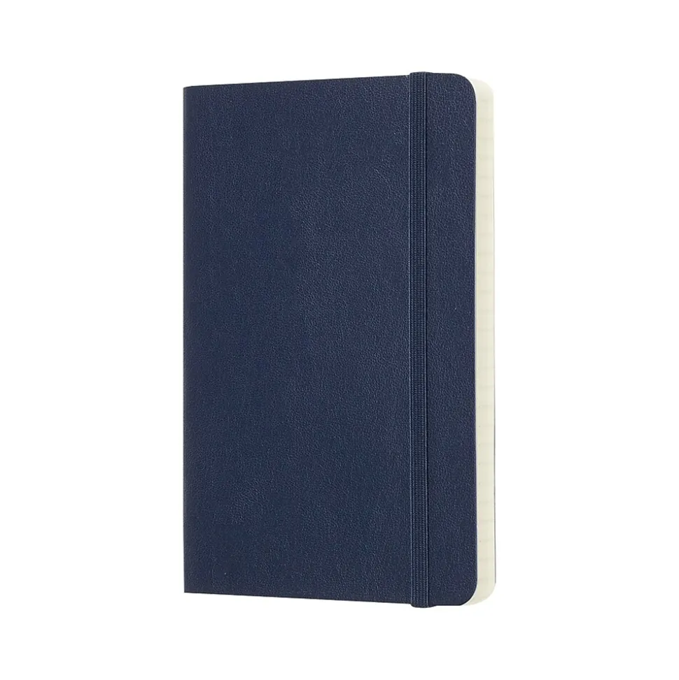 Moleskine Classic Professional Notebook, 3.5" x 5.5", Unruled, 96 Sheets, Sapphire Blue (854726)