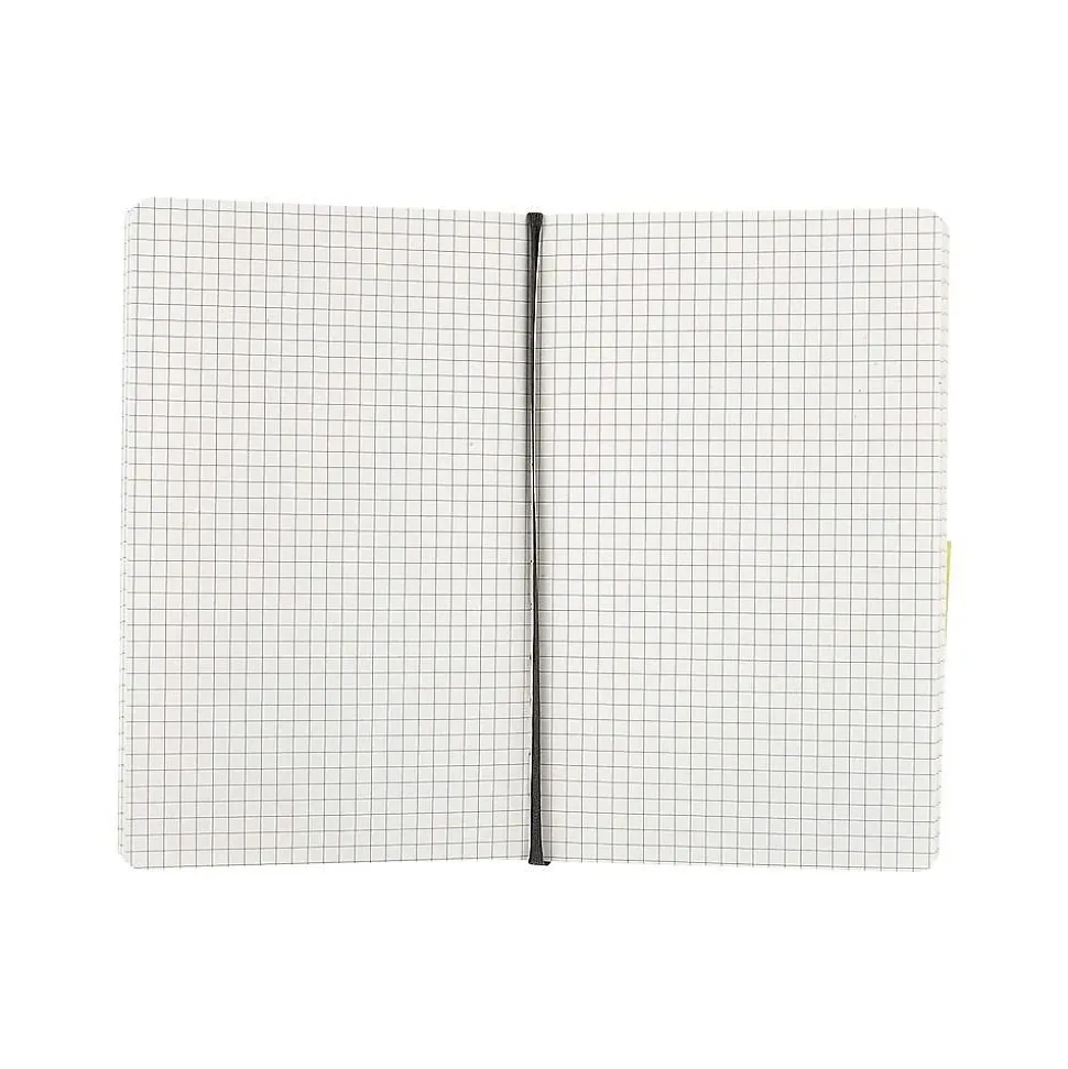 Moleskine Classic Professional Notebook, 7.5" x 10", Graph Ruled, 96 Sheets, Black (707247)