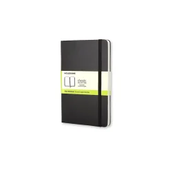 Moleskine Pocket 1-Subject Professional Notebooks, 3.5" x 5.5", 96 Sheets, Black (701030)