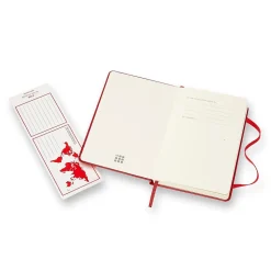 Moleskine Pocket 1-Subject Professional Notebooks, 3.5" x 5.5", Narrow Ruled, 96 Sheets, Red (930000)