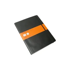 Moleskine Professional Notebooks, 9.75" x 7.5", College Ruled, 96 Sheets, Black (707223)