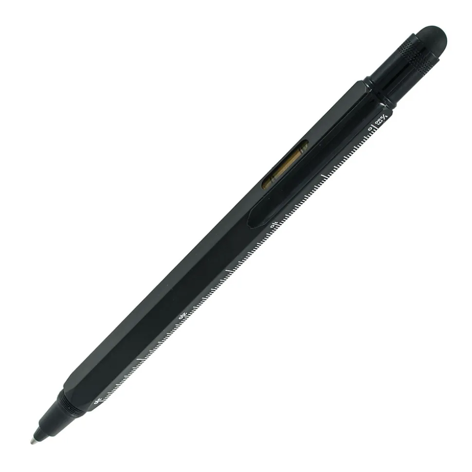 Monteverde One Touch Tool Inkball Pen with Stylus, Black (MV35220)
