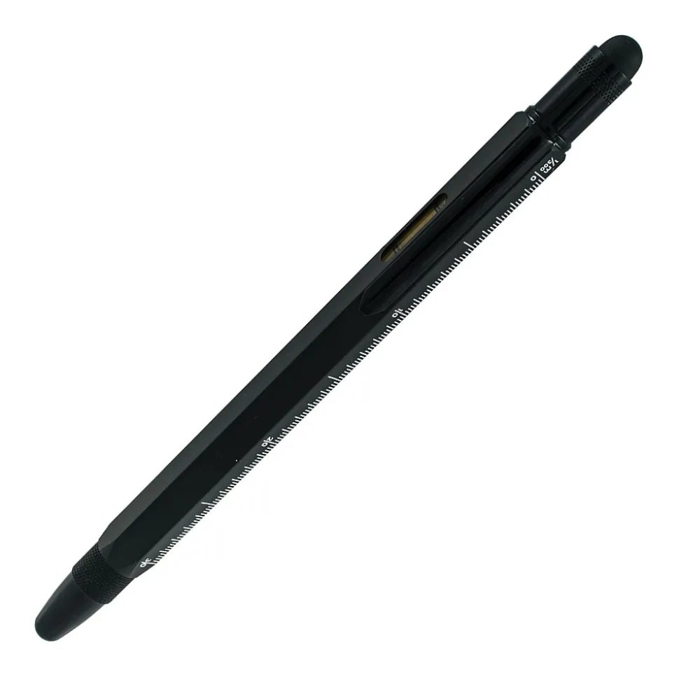 Monteverde One Touch Tool Inkball Pen with Stylus, Black (MV35220)