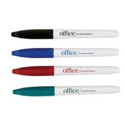 Office by Martha Stewart™ Dry Erase Markers, 4 Pack, Assorted Colors (28549)