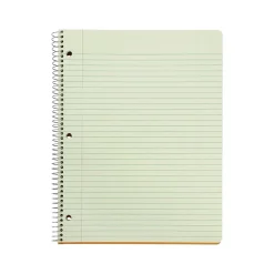 Oxford 1-Subject Professional Notebooks, 8.5" x 11", College Ruled, 80 Sheets, Brown (25-404R)