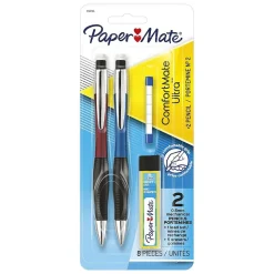 Paper Mate ComfortMate Mechanical Pencil, 0.5mm, #2 Medium Lead, 2/Pack (1738795)