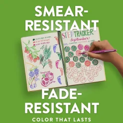 Paper Mate Flair Felt Pen, Medium Point, 0.7mm, Blue Ink, Dozen (8410152)