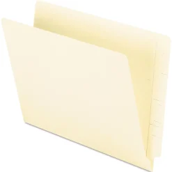 Pendaflex End Tab File Folder, Straight Cut, Letter Size, Manila, 100/Box (PFX H110D)