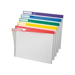 Pendaflex File Folder, 2/5-Cut Tab, Letter Size, Multicolor, 10/Pack (50981EE)