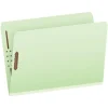 Pendaflex File Folder, Straight-Cut, Legal Size, Light Green, 25/Box, 4 Boxes/Carton (17185)