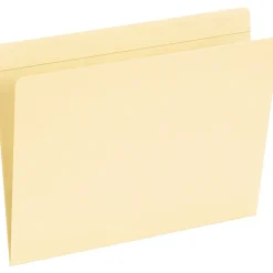 Pendaflex Pocket Folders, Straight Cut, Top Tab, Letter, Manila, 50/Box (PFX 16651)