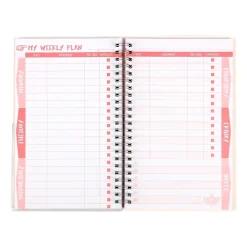 Pep Rally Assignment Notebook, 5.75" x 8.25", 81 Sheets, Assorted Colors (61486)