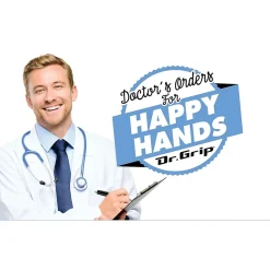 Pilot Dr. Grip 4 + 1 Multi-Function Pen + Pencil, Fine Point, 4 Assorted Inks (36220)