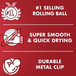 Pilot Precise V5 BeGreen Rollerball Pens, Extra Fine Point, Blue Ink, Dozen (26301)